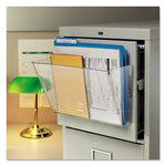 Magnetic DocuPocket Wall File, Legal/Letter Size, 15" x 3" x 6.38", Clear