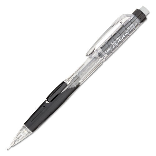 Twist-Erase CLICK Mechanical Pencil, 0.7 mm, HB (#2), Black Lead, Black Barrel