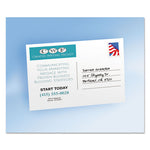 Printable Postcards, Laser, 80 lb, 4.25 x 5.5, Uncoated White, 200 Cards, 4 Cards/Sheet, 50 Sheets/Box
