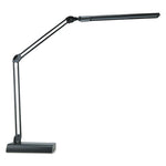 Adjustable LED Desk Lamp, 3.25w x 6d x 21.5h, Black