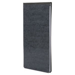 Pressboard Report Cover with Tyvek Reinforced Hinge, Two-Piece Prong Fastener, 2" Capacity, 8.5 x 14, Black/Black