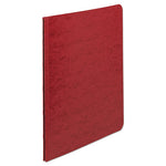 Presstex Report Cover with Tyvek Reinforced Hinge, Two-Piece Prong Fastener, 3" Capacity, 8.5 x 11, Executive Red