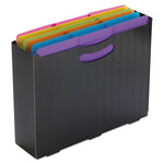 SuperTab Top Tab File Folders, 1/3-Cut Tabs: Assorted, Letter Size, 0.75" Expansion, Polypropylene, 18/Pack