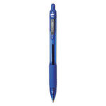Z-Grip Ballpoint Pen, Retractable, Medium 1 mm, Blue Ink, Translucent Blue/Blue Barrel, 24/Pack