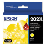 T202XL420-S (202XL) Claria High-Yield Ink, 470 Page-Yield, Yellow