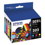 T202XL-BCS (202XL) Claria High-Yield Ink, 550/165 Page-Yield, Cyan/Magenta/Yellow