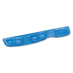 Gel Keyboard Palm Support, 18.25 x 3.37, Blue