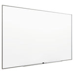 Fusion Nano-Clean Magnetic Whiteboard, 48 x 36, White Surface, Silver Aluminum Frame