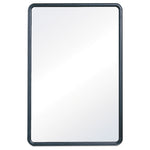 Contour Dry Erase Board, 48 x 36, Melamine White Surface, Black Plastic Frame