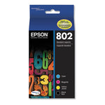 T802120-BCS (802) DURABrite Ultra Ink, 650/900 Page-Yield, Black/Cyan/Magenta/Yellow