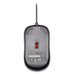 Wired USB Mouse for Life, USB 2.0, Left/Right Hand Use, Black