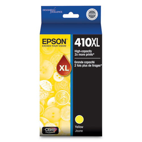 T410XL420-S (410XL) Claria High-Yield Ink, 650 Page-Yield, Yellow