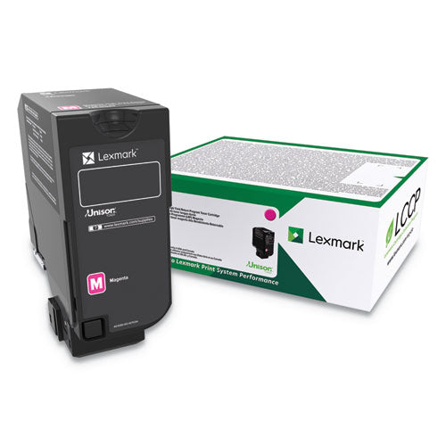 74C0HMG High-Yield Toner, 12,000 Page-Yield, Magenta