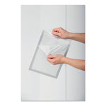 DURAFRAME Sign Holder, 8.5 x 11, Silver Frame, 2/Pack