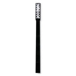 Flo-Pac Utility Toothbrush Style Maintenance Brush, White Nylon Bristles, 7.25" Brush, 7" Black Polypropylene Handle