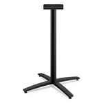 Between Standing-Height X-Base for 42" Table Tops, 32.68w x 41.12h, Black