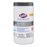 VersaSure Cleaner Disinfectant Wipes, 1-Ply, 6.75 x 8, Fragranced, White, 150 Towels/Canister
