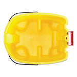 WaveBrake 2.0 Bucket, 8.75 gal, Plastic, Yellow