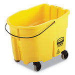 WaveBrake 2.0 Bucket, 8.75 gal, Plastic, Yellow