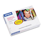 Premium Photo Paper, 10.4 mil, 4 x 6, High-Gloss White, 100/Pack