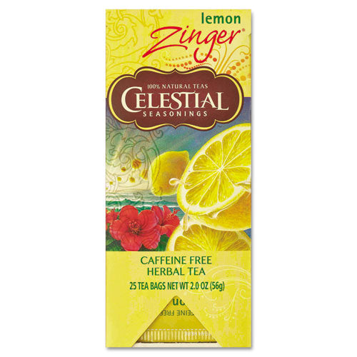 Tea, Herbal Lemon Zinger, 25/Box