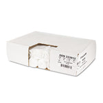 High-Density Can Liners, 33 gal, 9 mic, 33" x 39", Natural, 25 Bags/Roll, 20 Rolls/Carton