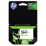 HP 564XL, (CB322WN) High-Yield Photo Black Original Ink Cartridge