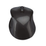 Wireless Optical Mouse with USB-A, 2.4 GHz Frequency/32 ft Wireless Range, Left/Right Hand Use, Gray/Black