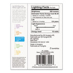 Halogen A-Line Bulb, A19, 75 W, Soft White, 2/Pack