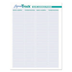 Express Track Recycled Weekly Appointment Book/Monthly Planner, 8 x 5, Black Cover, 13-Month (Jan to Jan): 2024 to 2025