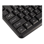 Slimline Keyboard and Mouse, USB 2.0, Black