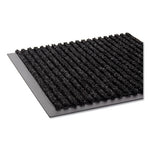 Needle-Rib Wiper/Scraper Mat, Polypropylene, 48 x 72, Charcoal