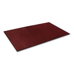 Dust-Star Microfiber Wiper Mat, 36 x 60, Red