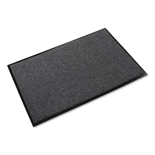 Rely-On Olefin Indoor Wiper Mat, 48 x 72, Charcoal