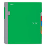 Advance Wirebound Notebook, Ten Pockets, 5-Subject, Medium/College Rule, Randomly Assorted Cover Color, (200) 11 x 8.5 Sheets