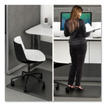 Ergonomic Sit Stand Mat, 53 x 45, Black