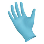 Disposable General-Purpose Nitrile Gloves, Small, Blue, 4 mil, 100/Box