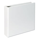 Slant D-Ring View Binder, 3 Rings, 3" Capacity, 11 x 8.5, White