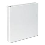 Slant D-Ring View Binder, 3 Rings, 1.5" Capacity, 11 x 8.5, White