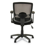 Alera Etros Series Mesh Mid-Back Chair, Supports Up to 275 lb, 18.03" to 21.96" Seat Height, Black