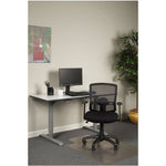 Alera Etros Series Mesh Mid-Back Chair, Supports Up to 275 lb, 18.03" to 21.96" Seat Height, Black