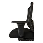 Alera Etros Series Mid-Back Multifunction with Seat Slide Chair, Supports Up to 275 lb, 17.83" to 21.45" Seat Height, Black