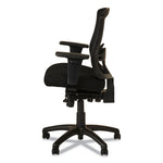 Alera Etros Series Mid-Back Multifunction with Seat Slide Chair, Supports Up to 275 lb, 17.83" to 21.45" Seat Height, Black