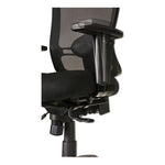 Alera Etros Series Mid-Back Multifunction with Seat Slide Chair, Supports Up to 275 lb, 17.83" to 21.45" Seat Height, Black