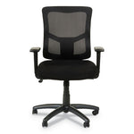 Alera Elusion II Series Mesh Mid-Back Swivel/Tilt Chair, Adjustable Arms, Supports 275lb, 17.51" to 21.06" Seat Height, Black