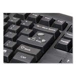 Keyboard for Life Wireless Desktop Set, 2.4 GHz Frequency/30 ft Wireless Range, Black