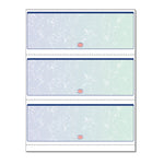 Premier Prismatic Check, 13 Features, 8.5 x 11, Blue/Green Prismatic, 500/Ream