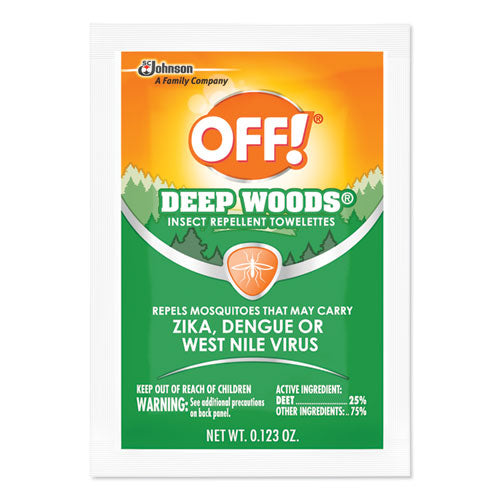 Deep Woods Towelettes, 12/Box, 12 Boxes/Carton