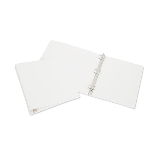 7510014841759 SKILCRAFT 3-Ring Flexible Binder, 1" Capacity, 11 x 8.5, White