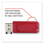 Store 'n' Go USB Flash Drive, 64 GB, Red